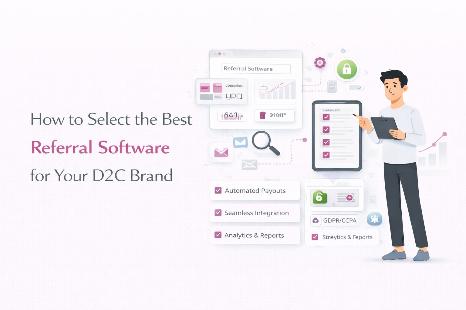 How to Select the Best Referral Software for Your D2C Brand